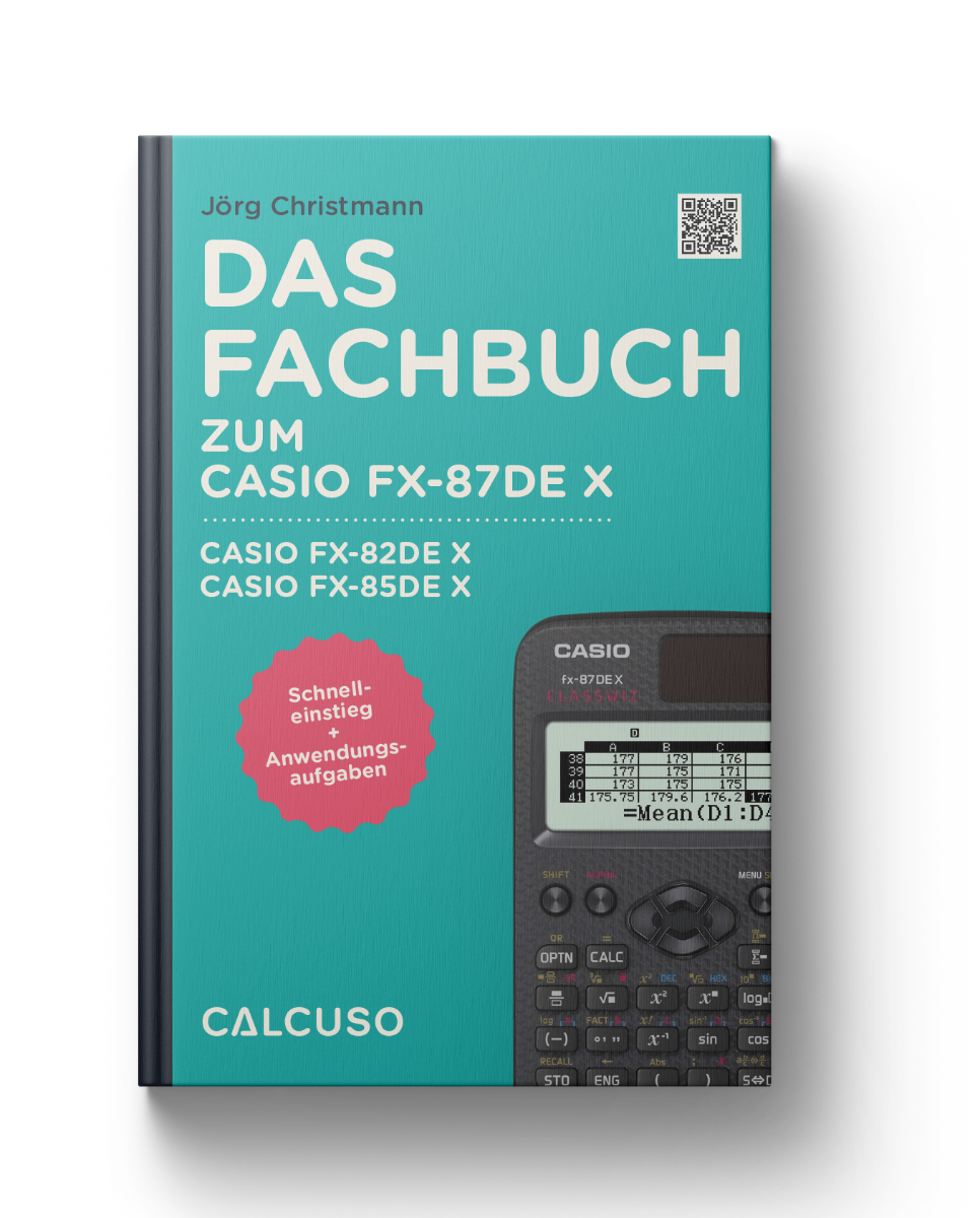 Manuel CALCUSO compatible avec la calculatrice Casio fx-82EX ClassWiz - 80 pages au format DIN A5
