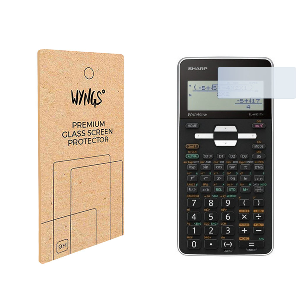 WYNGS Schermfolie voor Sharp EL W531TG