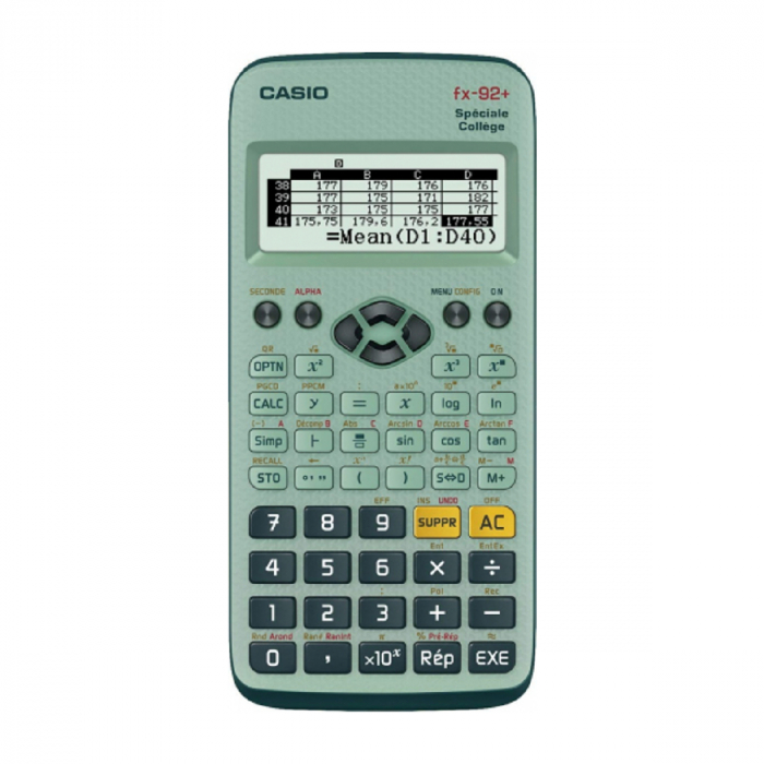 Casio fx-92+ Spéciale Collège (Amazon Listing)