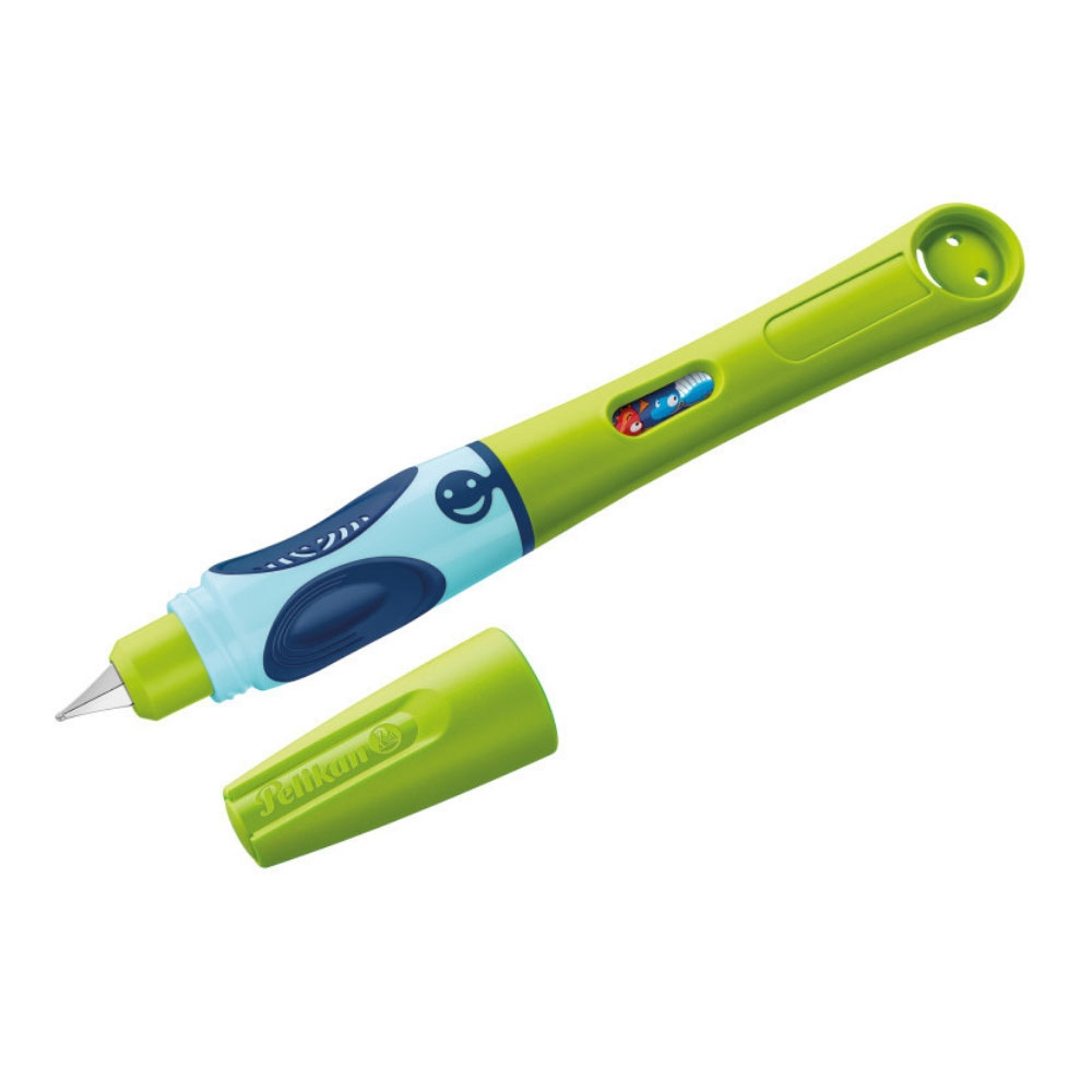 Pelikan Griffix® 4 Füllhalter, grün, rechts, Faltschachtel
