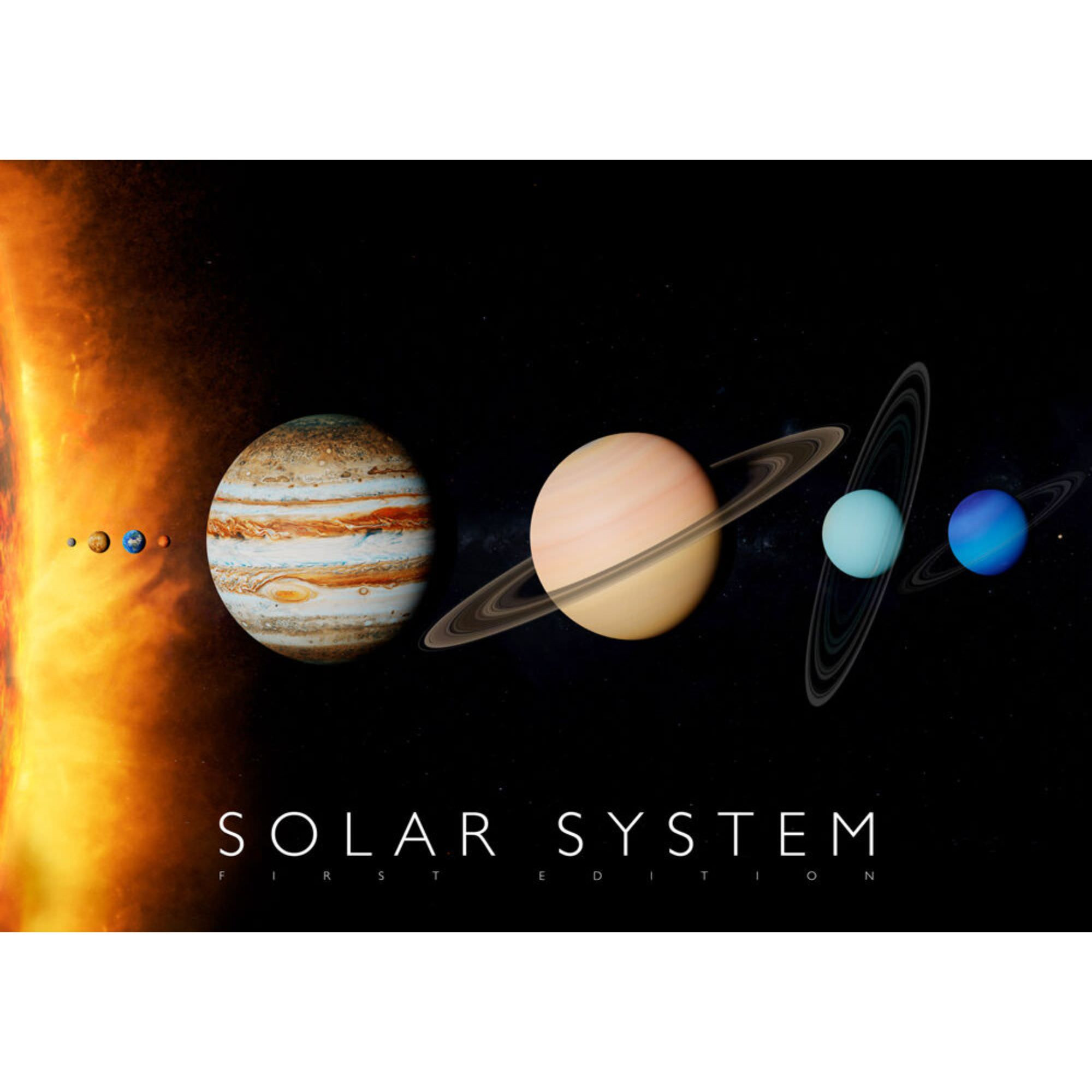 Curiscope Multiverse - Interactive poster -  Solar system