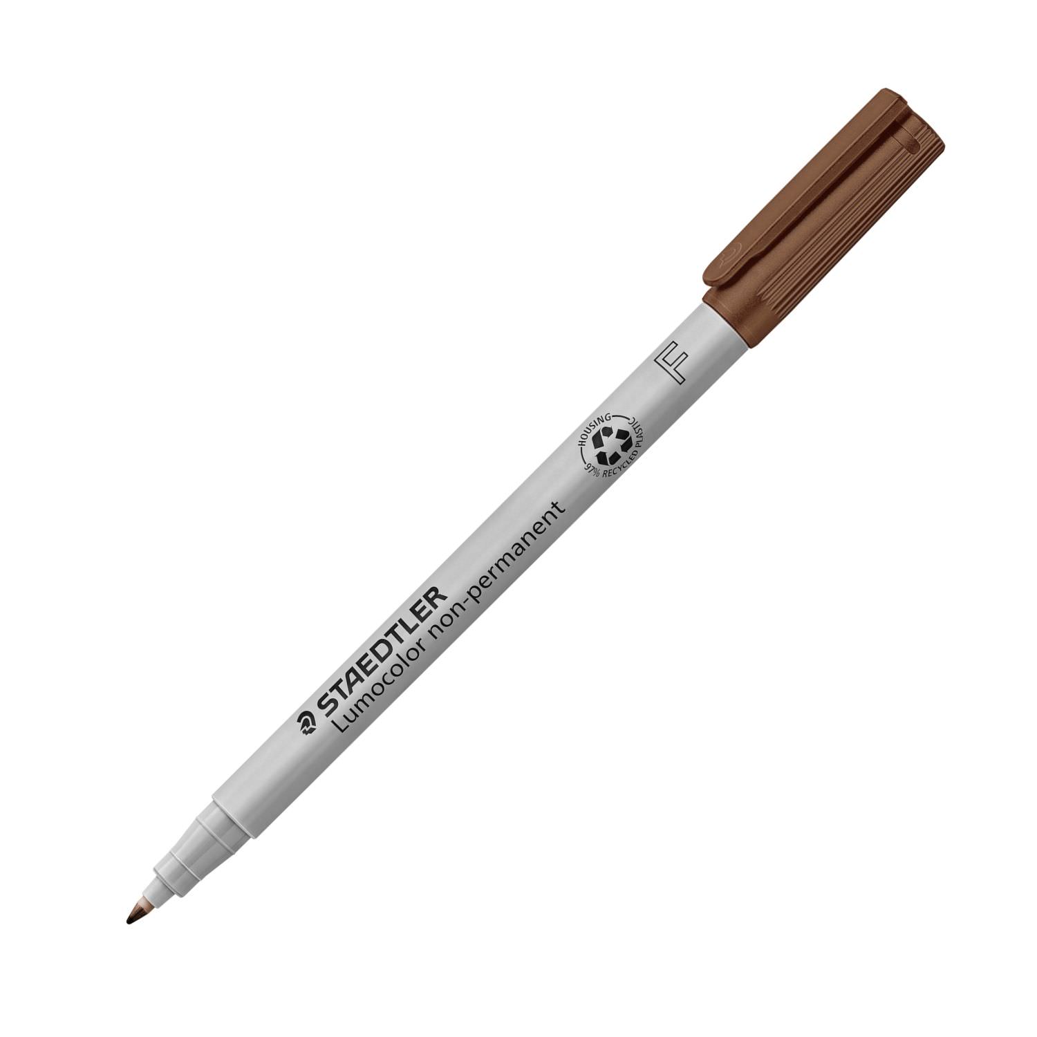 Staedtler Folienstift wasserlöslich, fein, braun