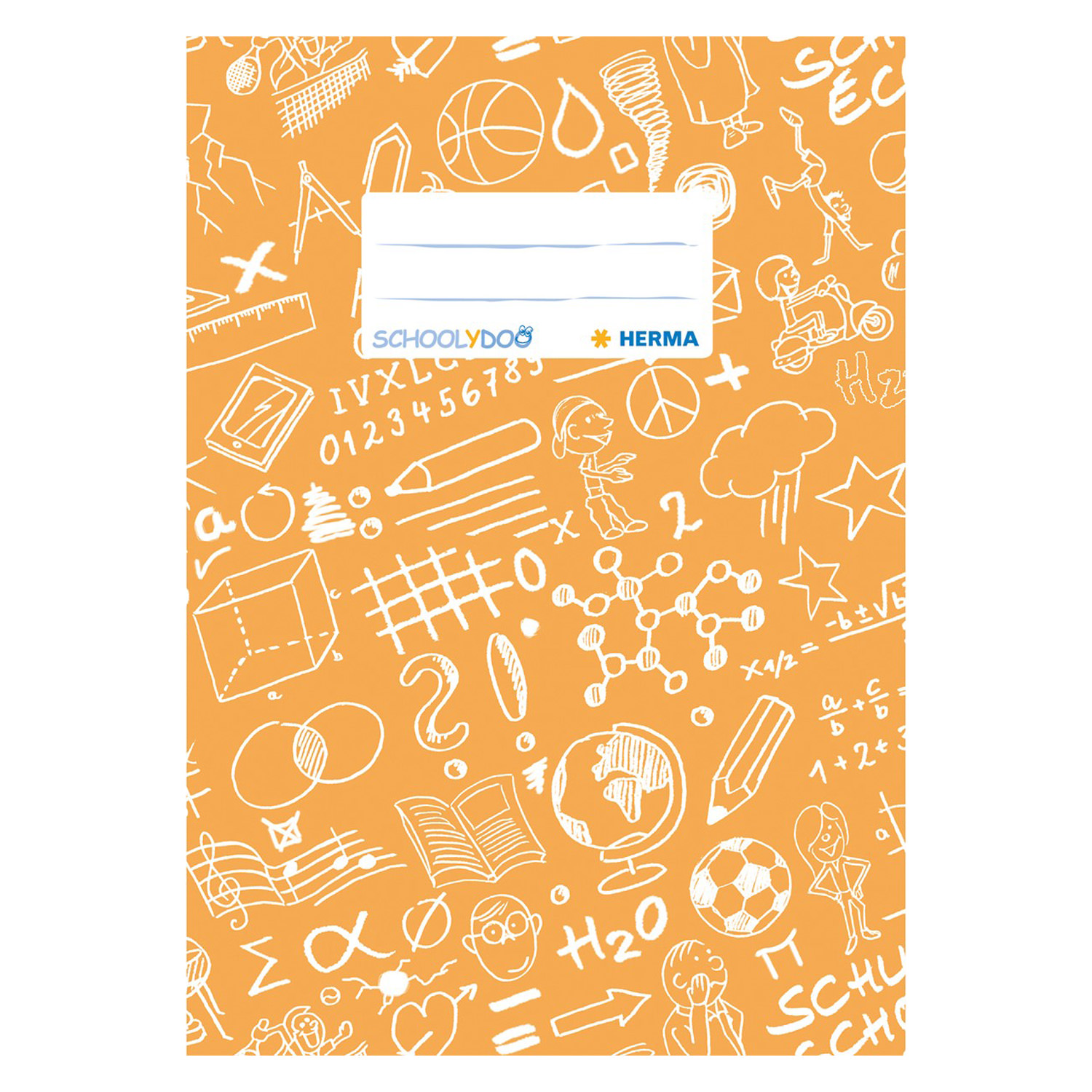 Herma Schoolydoo Heftumschlag A5, orange