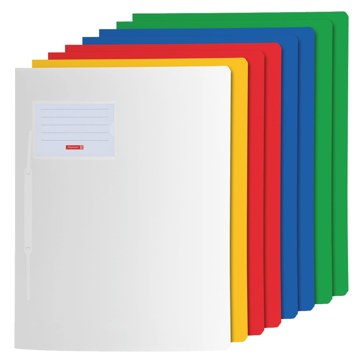 Brunnen Schnellhefter FACT!pp, 8er Set in 5 Farben