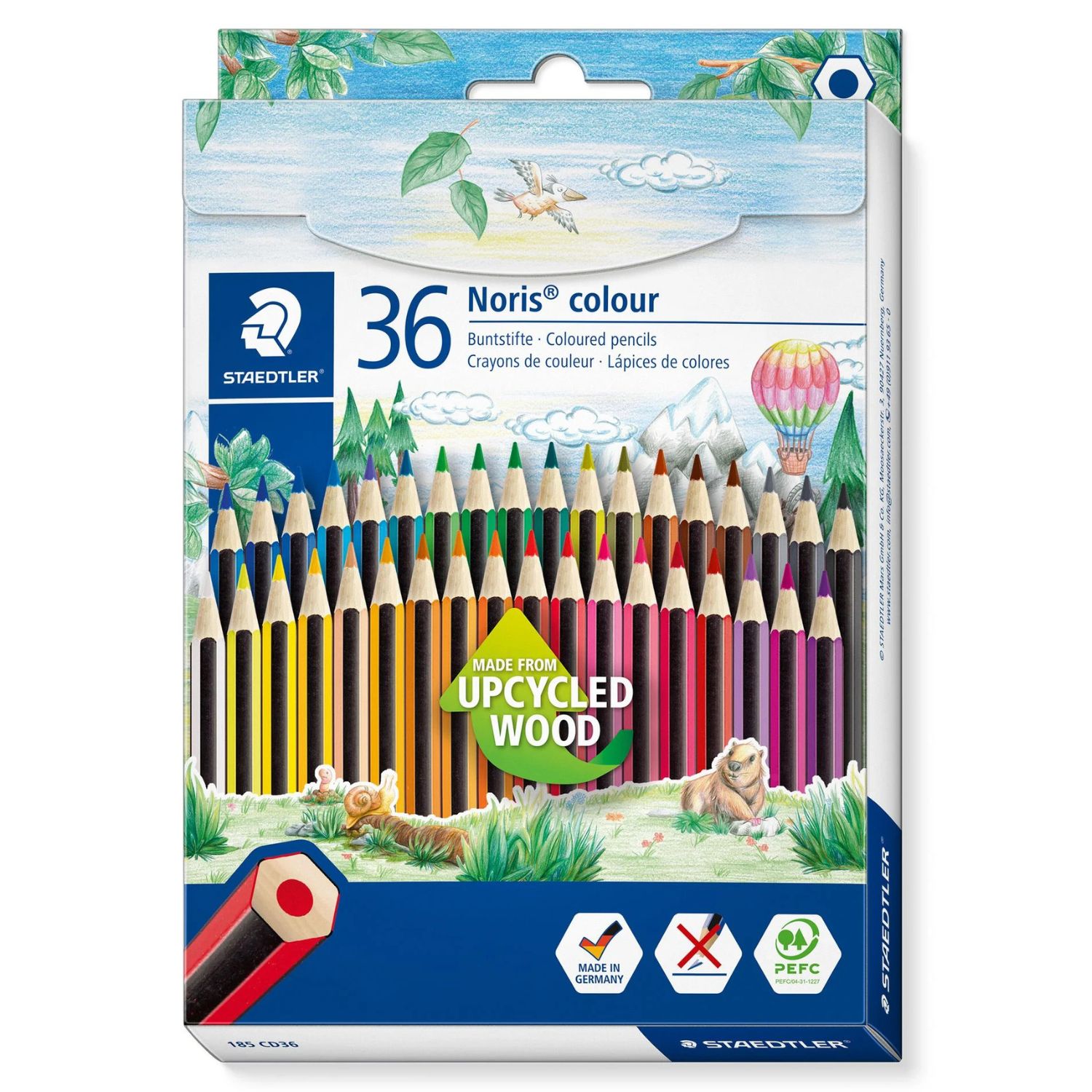 Staedtler Wopex Noris colour, 36 Buntstifte