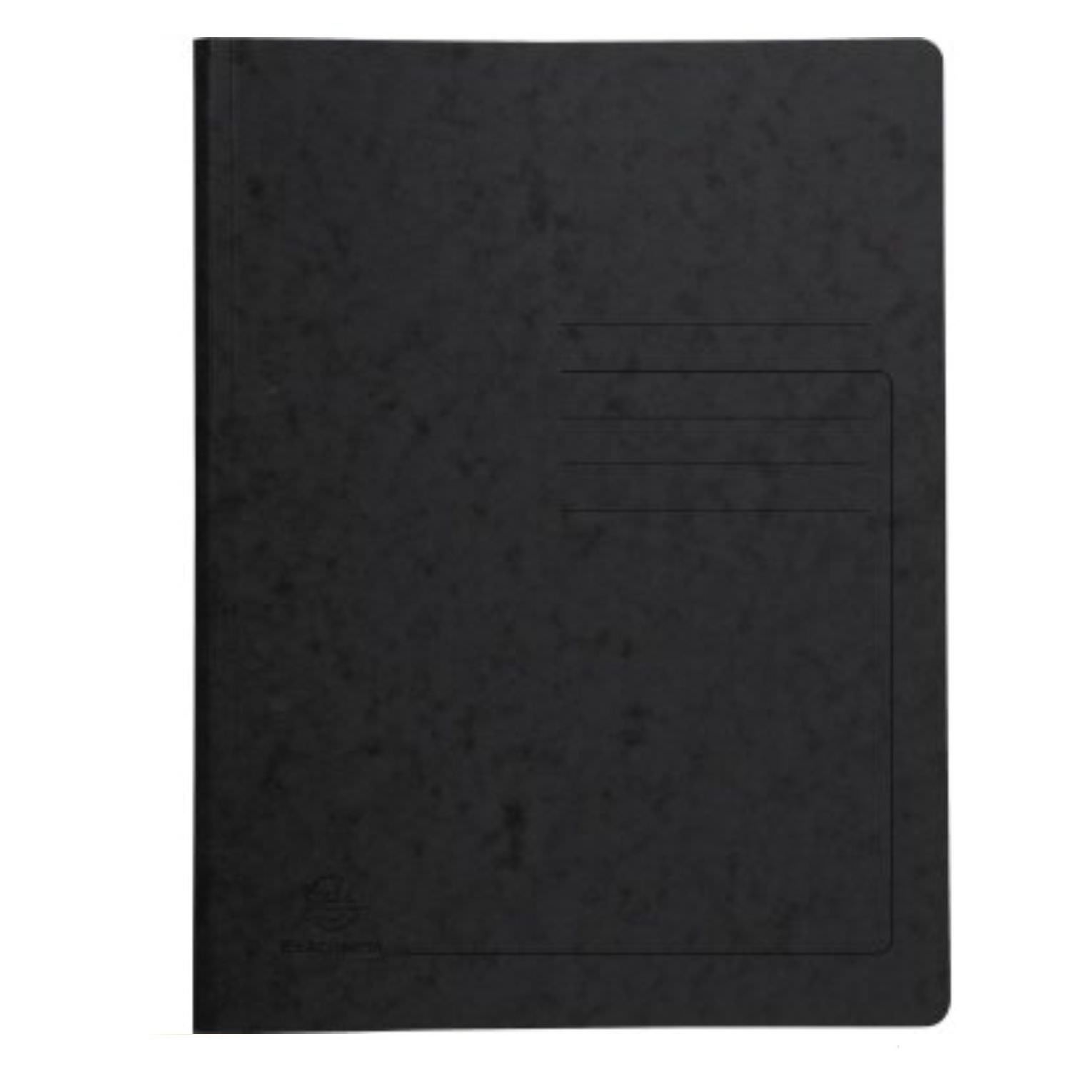 Exacompta Spiralhefter Pappe, schwarz