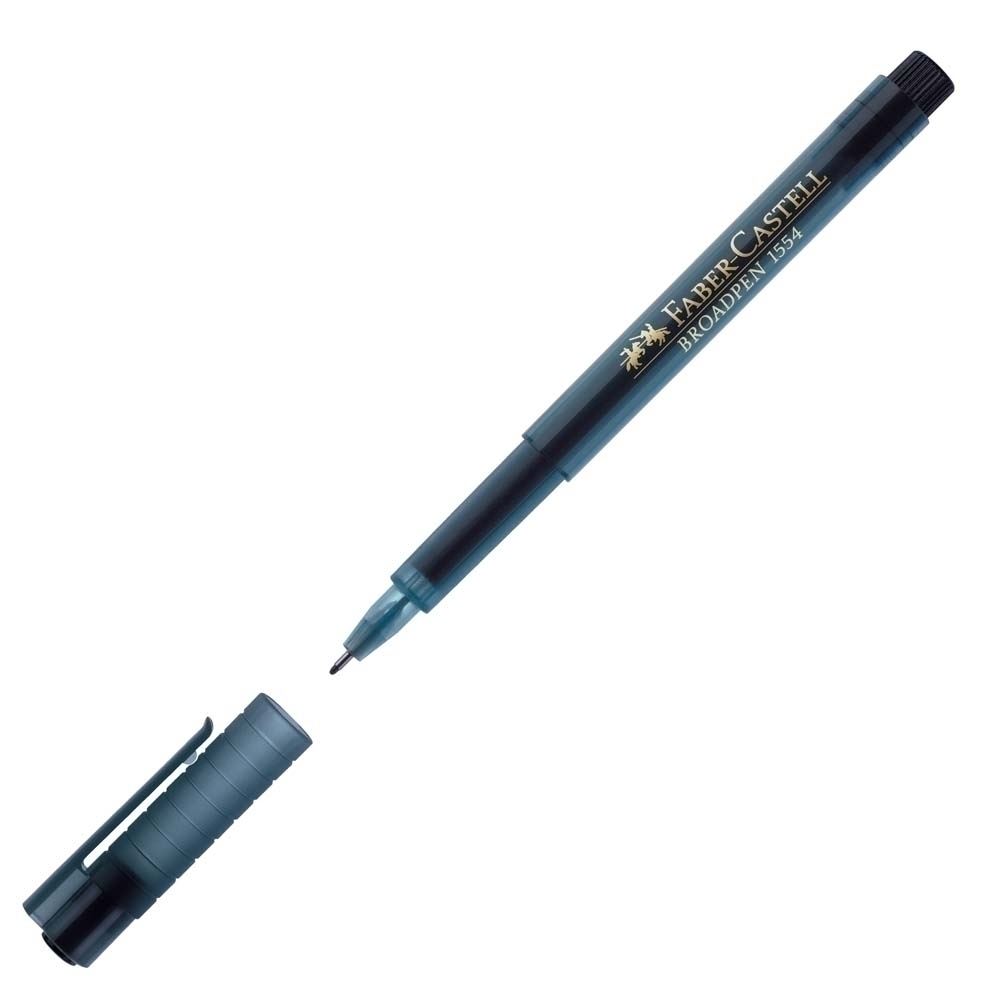 Faber-Castell Fineliner BROADPEN 1554 schwarz