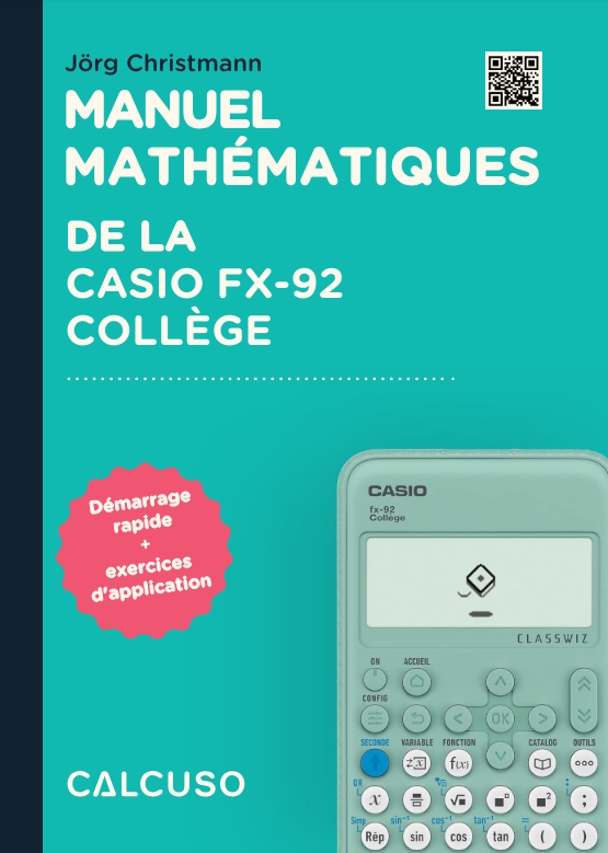 CALCUSO Fachbuch zum Taschenrechner Casio fx-92 Collège