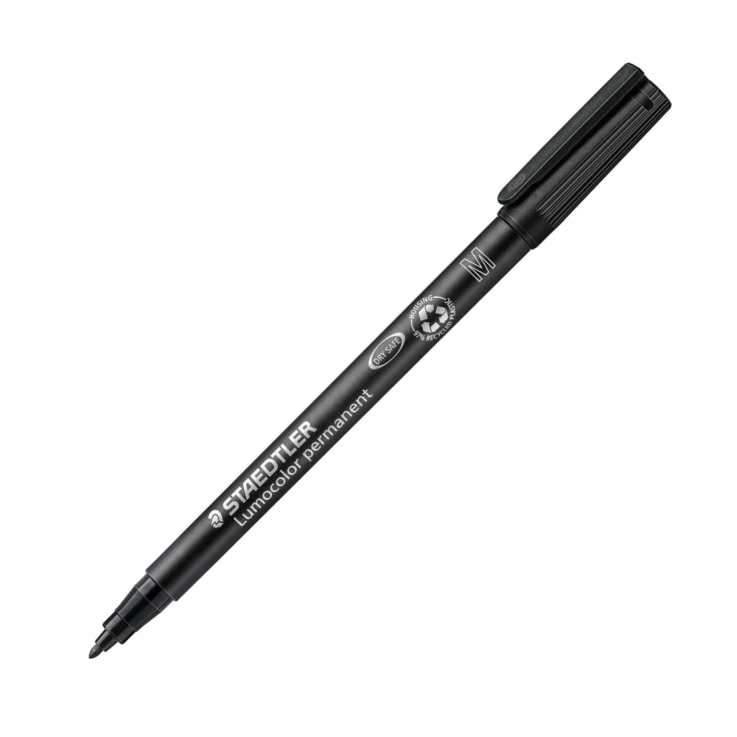 Staedtler Folienstift permanent M, medium, schwarz
