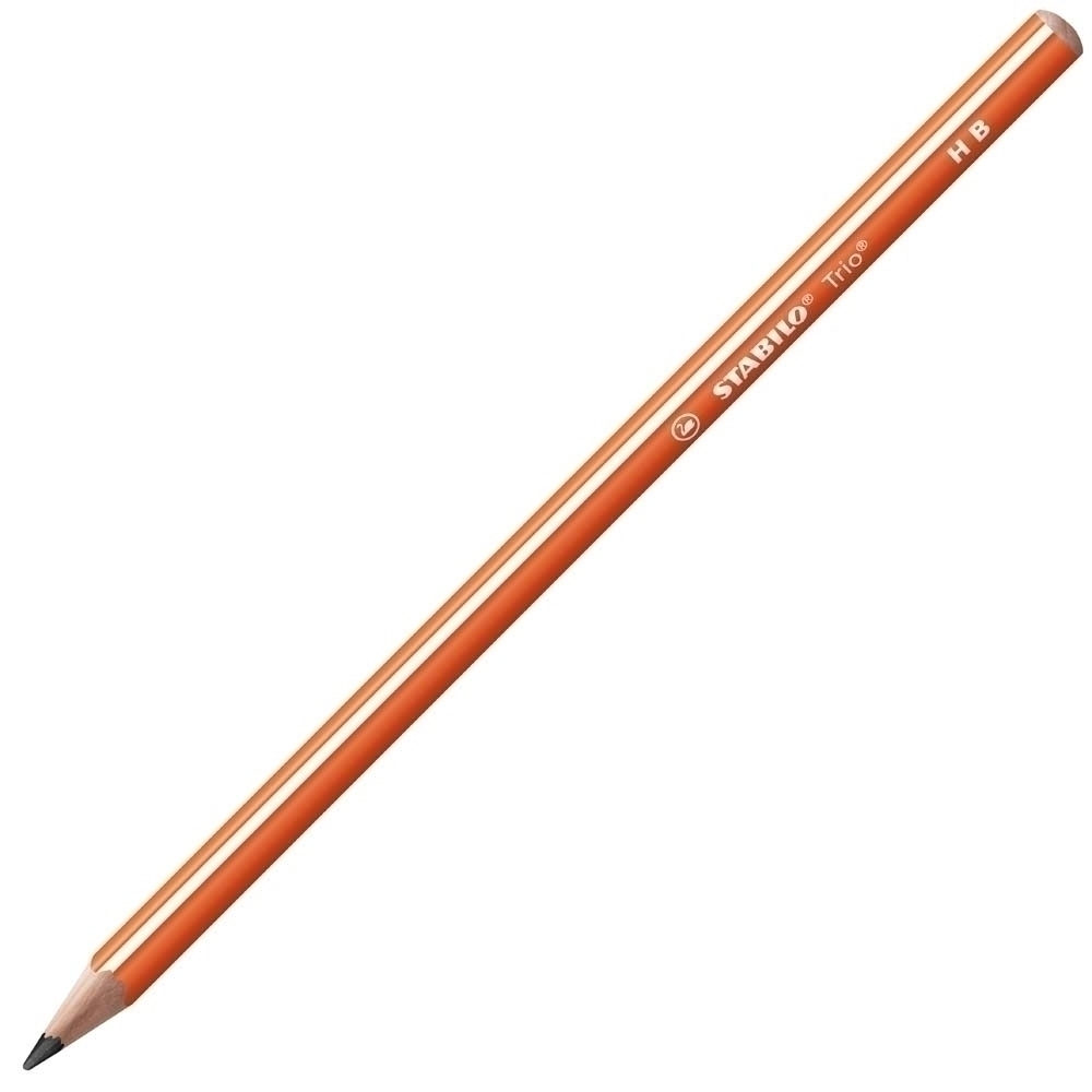 STABILO Trio Bleistift orange HB