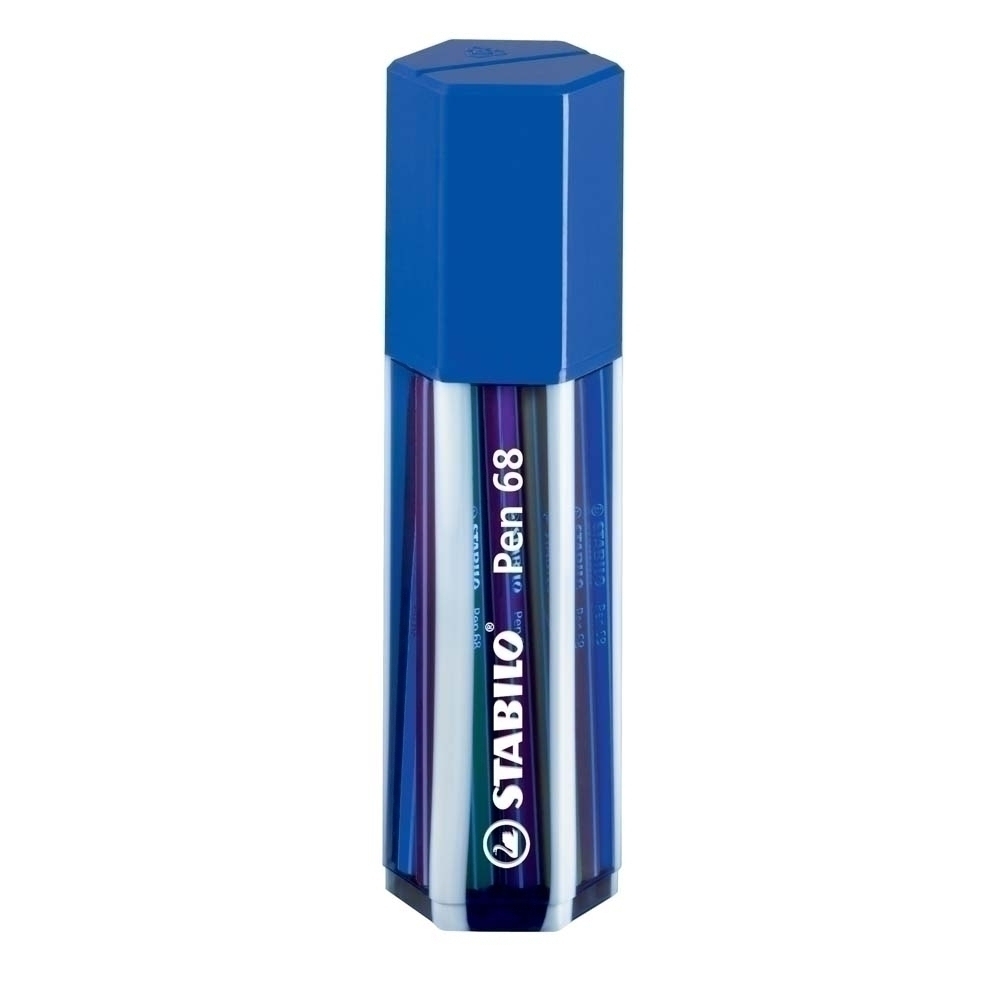 STABILO Pen 68 Big Pen Box dunkelblau