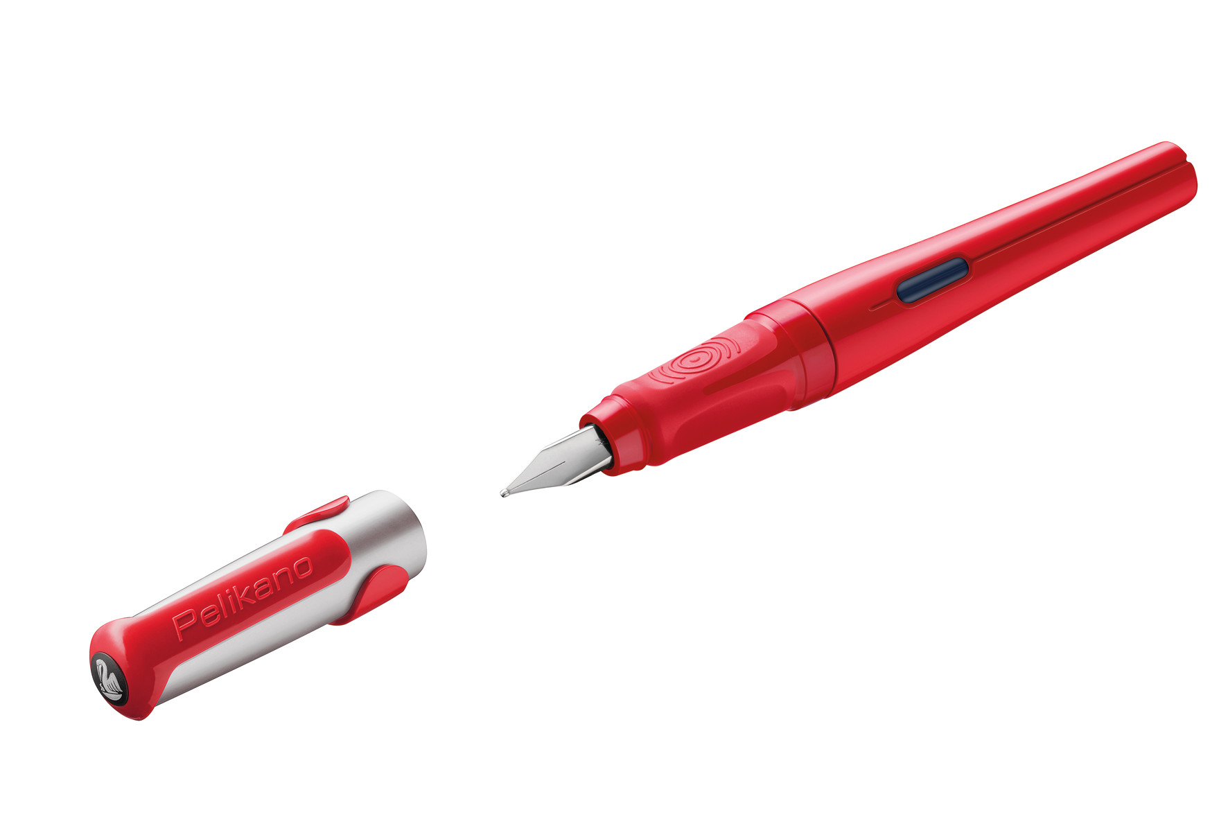 Schulfüller Pelikano® - Feder A, rot, Faltschachtel