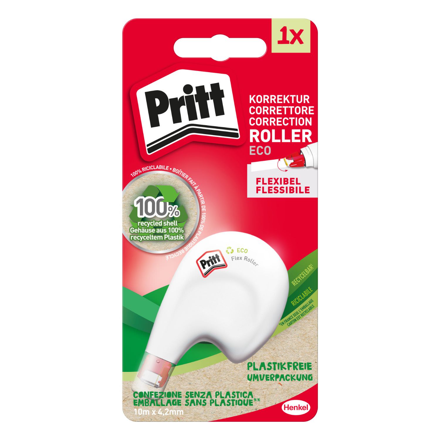 Pritt Korrekturroller Ecoflex 4,2 mm