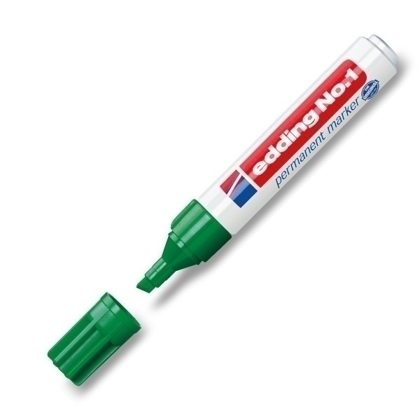 Permanentmarker Edding No. 1 - Grün