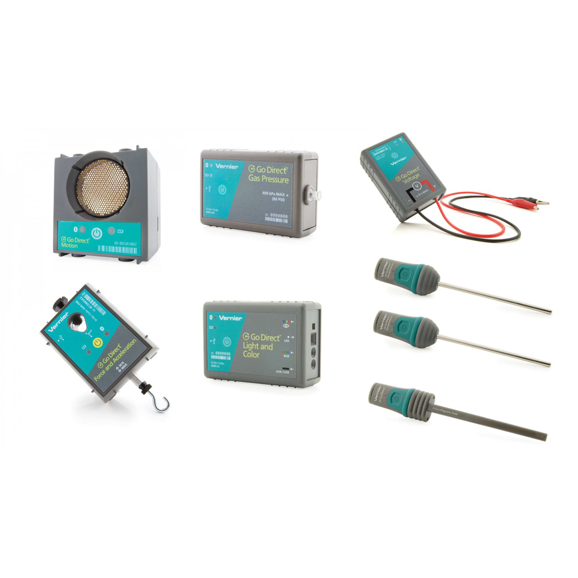 Vernier Go Direct Exploring Physical Science Package [GDP-MS-PS]