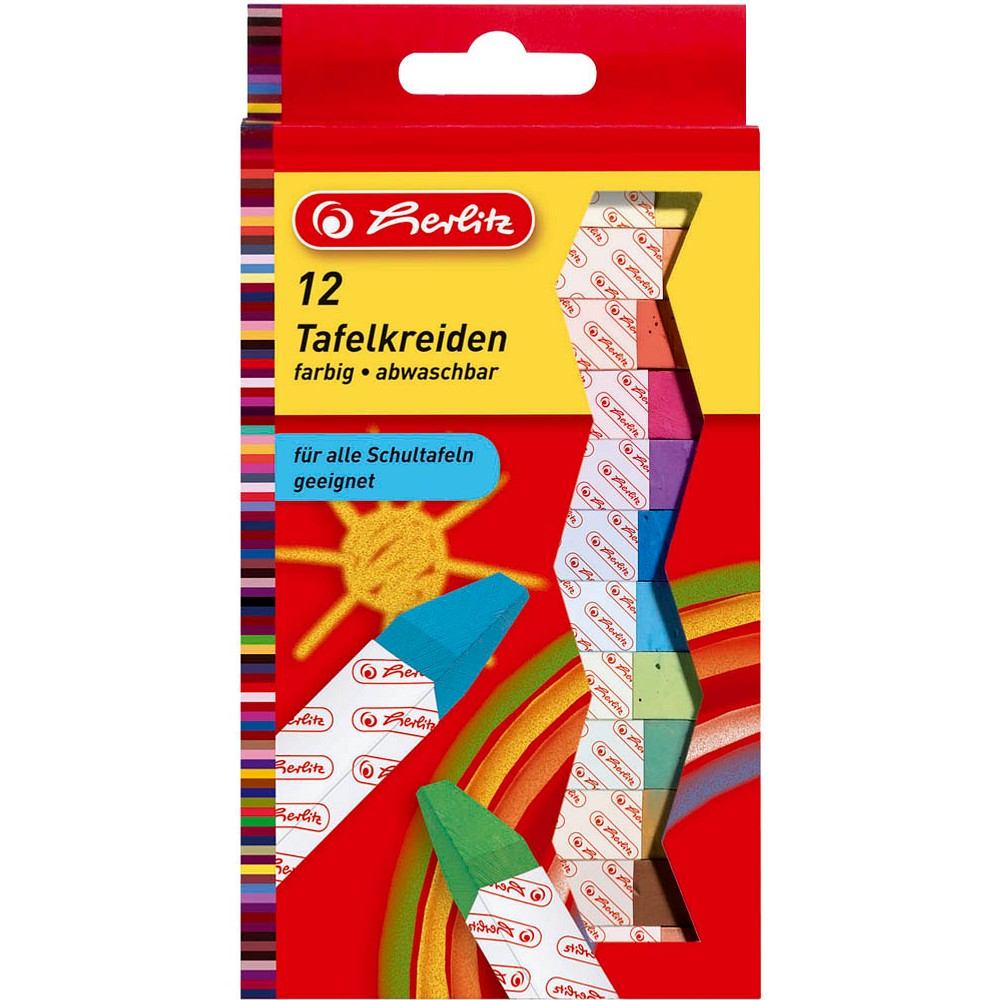 Kreide Herlitz 8648206 12 Stück