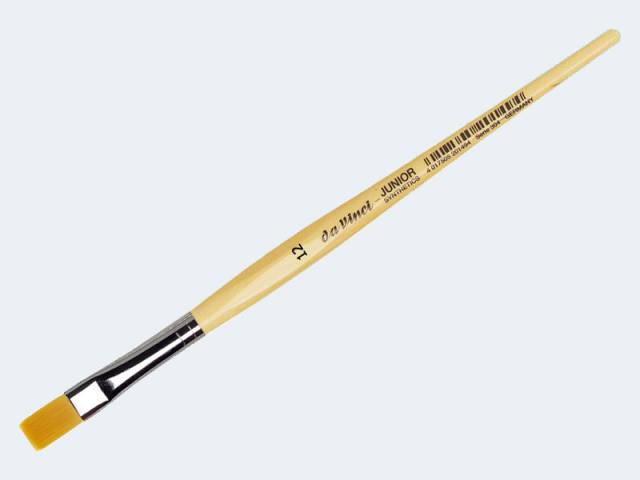 Da Vinci Junior Synthetics flach Serie 304, Größe 12