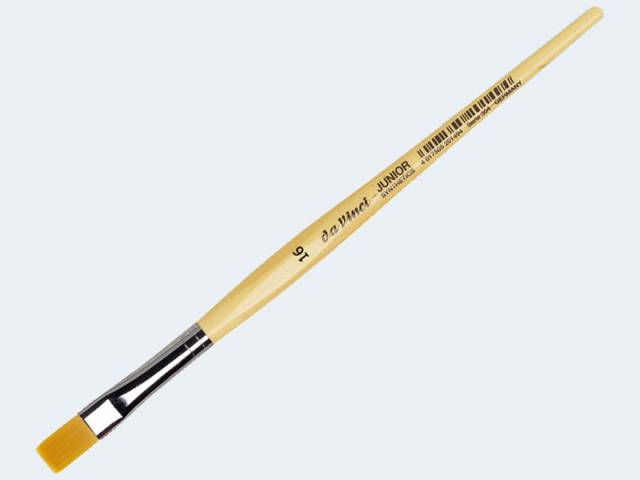Da Vinci Junior Synthetics flach Serie 304, Größe 16