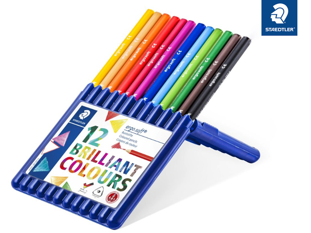 Staedtler ergo soft 12 Farbstifte - 3 mm