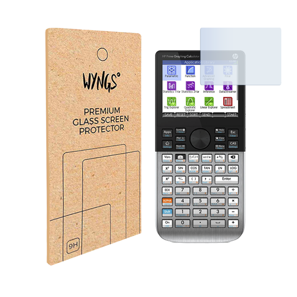 WYNGS Displayschutzfolie zum Grafikrechner HP Prime