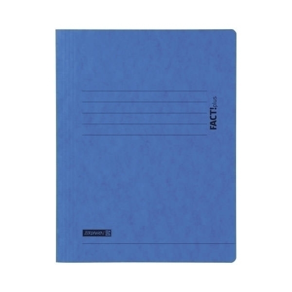 Sammelmappe FACT! blau Gummizug