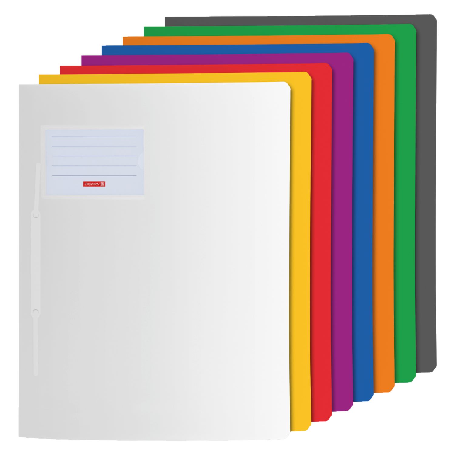 Brunnen Schnellhefter FACT!pp, 8er Set in 8 Farben