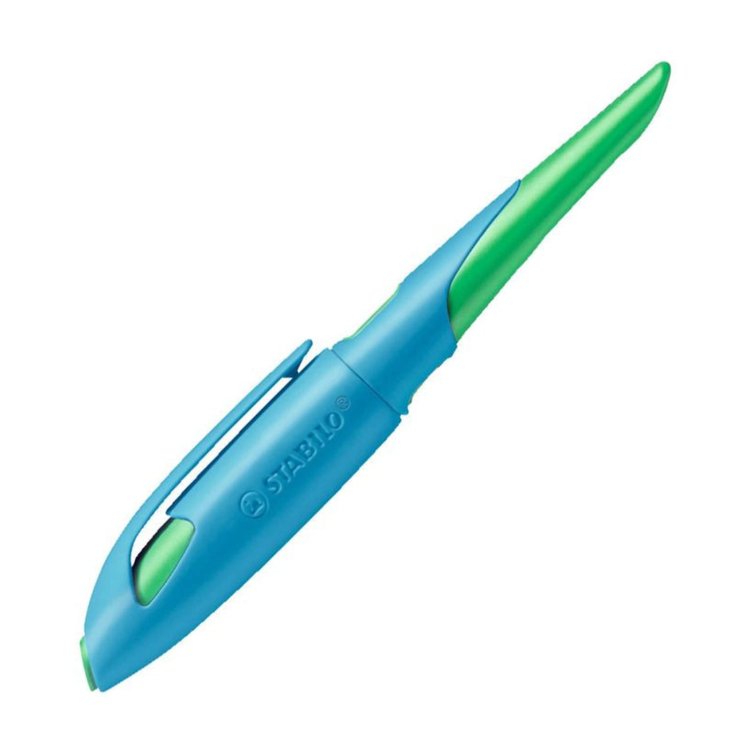 Stabilo EASYbirdy, Rechtshänder Feder M, blau/grün