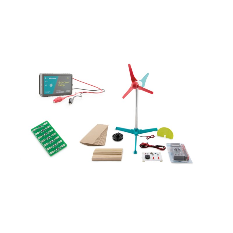 Vernier Go Direct Investigating Wind Energy Package [GDP-EL-WE]