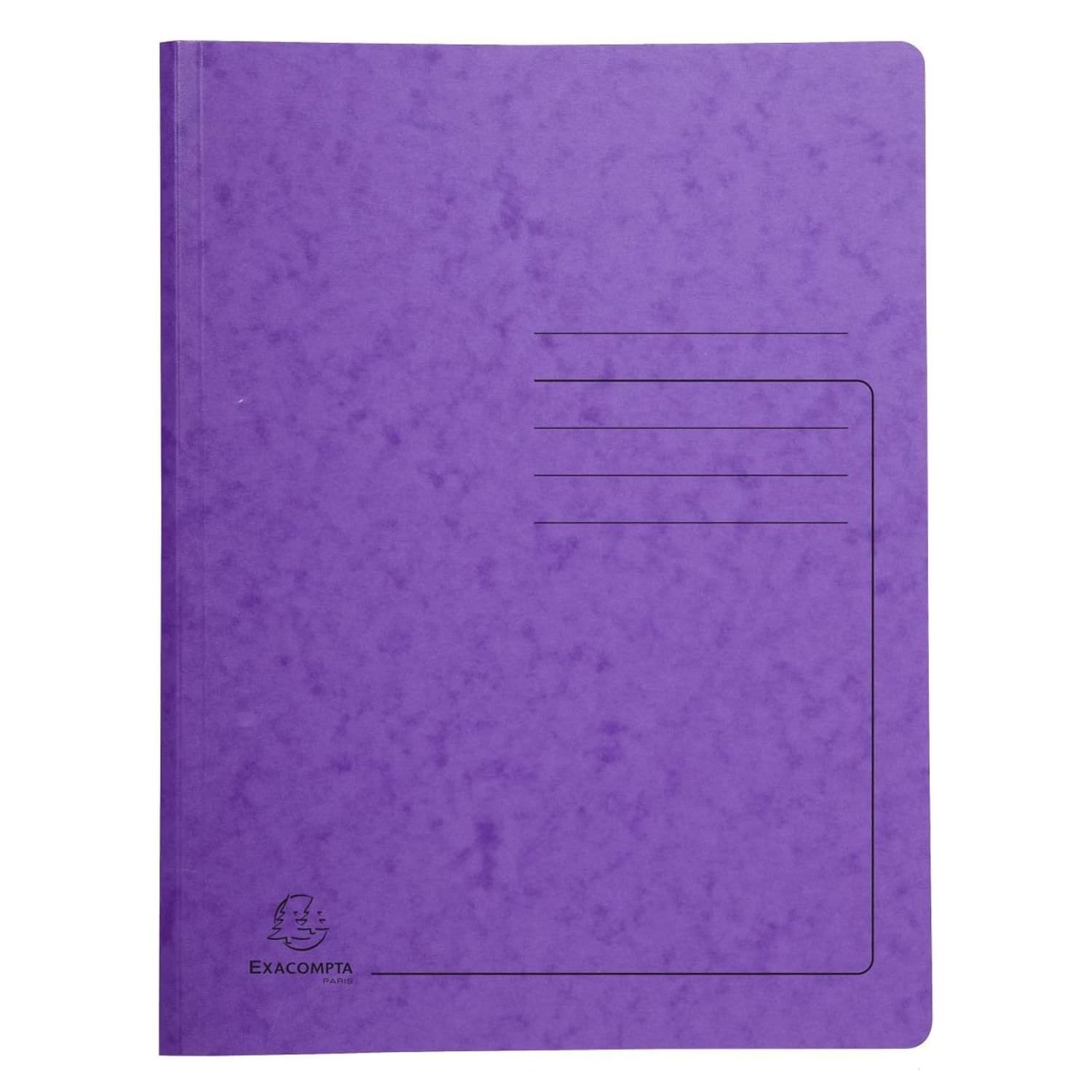 Exacompta Spiralhefter Pappe, violett