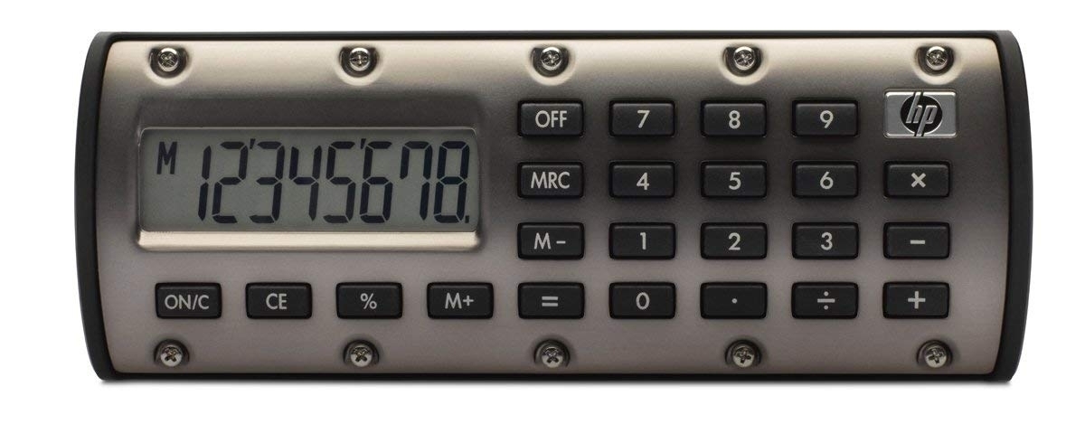 HP QuickCalc Silber (Amazon Listing)