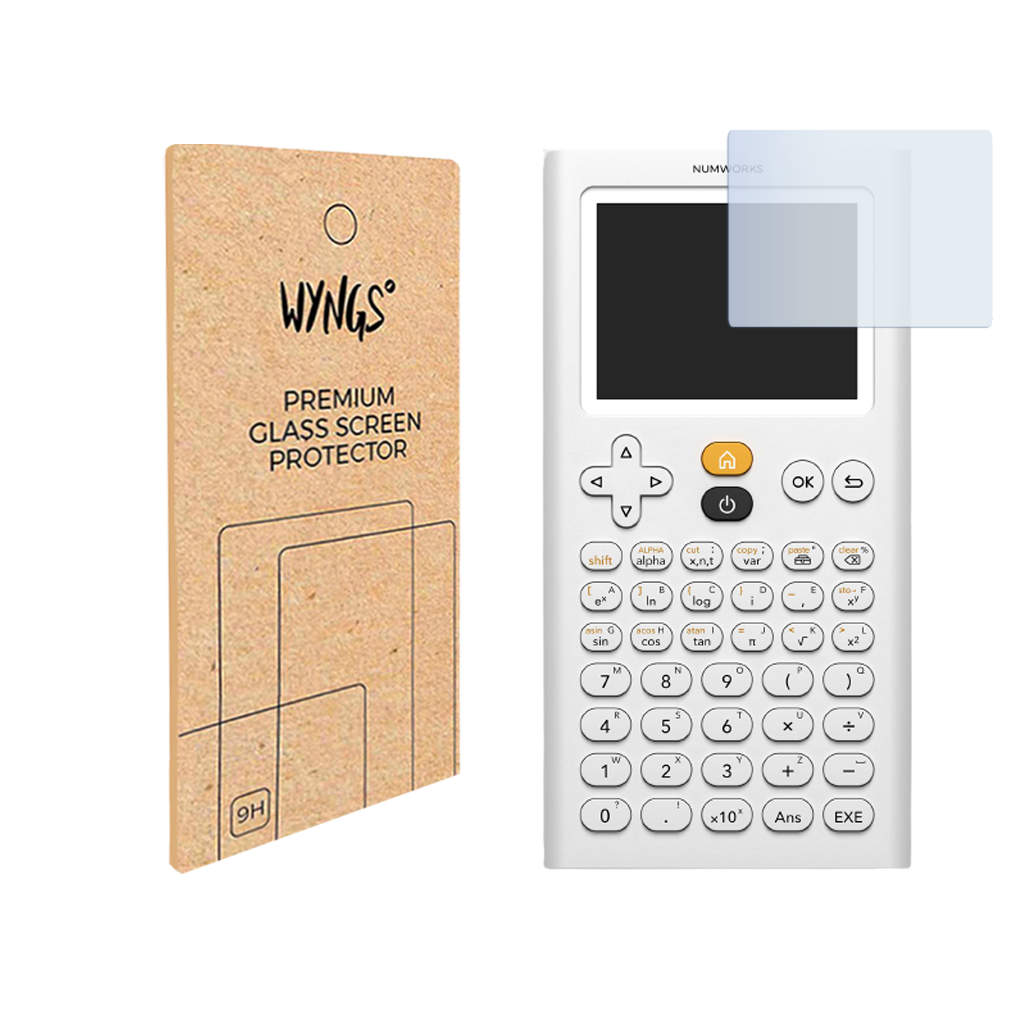 WYNGS Displayschutzfolie zum Grafikrechner Numworks