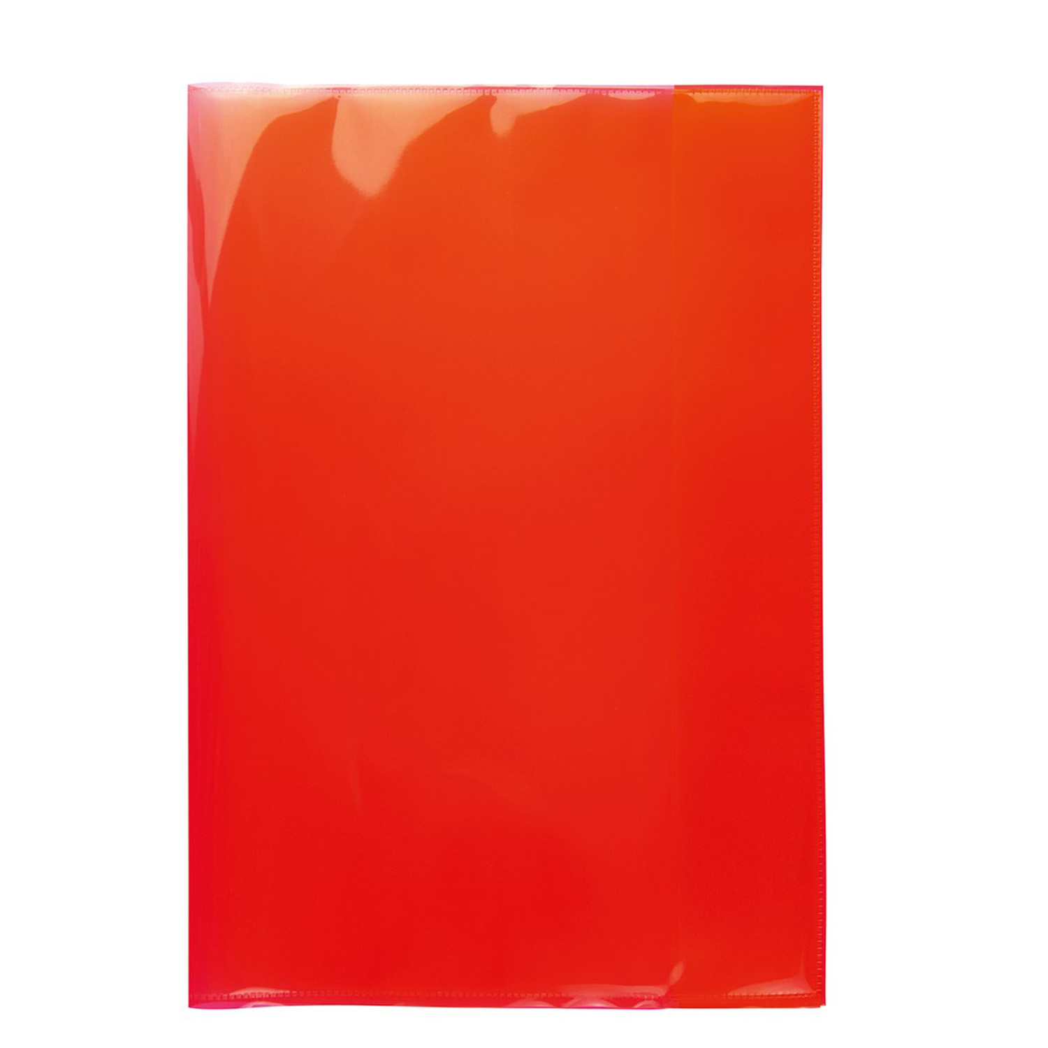 Herma Arbeitsheft Umschlag A4 extrastark, rot transparent