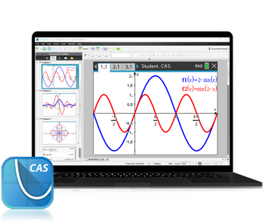TI-Nspire™ CX CAS Schüler Software (1-Jahres Lizenz)