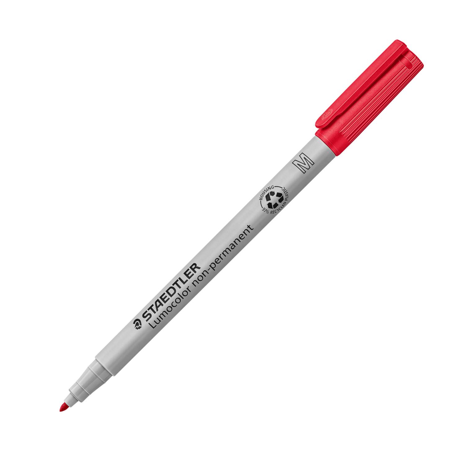 Staedtler Folienstift non permanent M, medium, rot