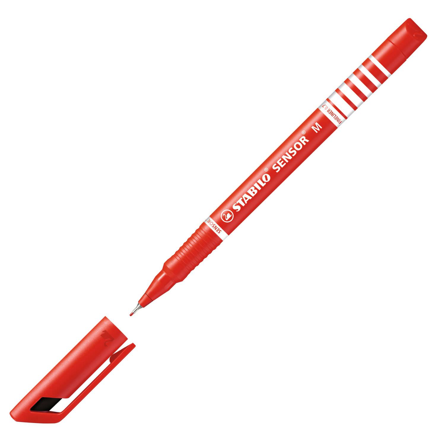 Stabilo Sensor Fineliner M rot