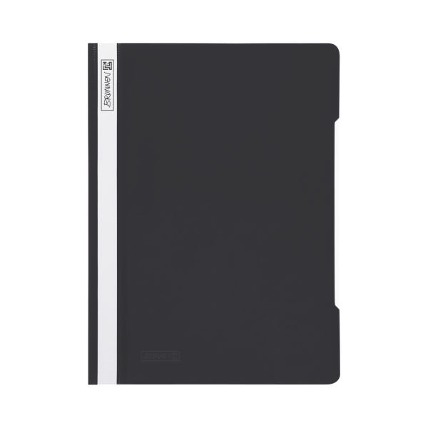 Schnellhefter schwarz Folie