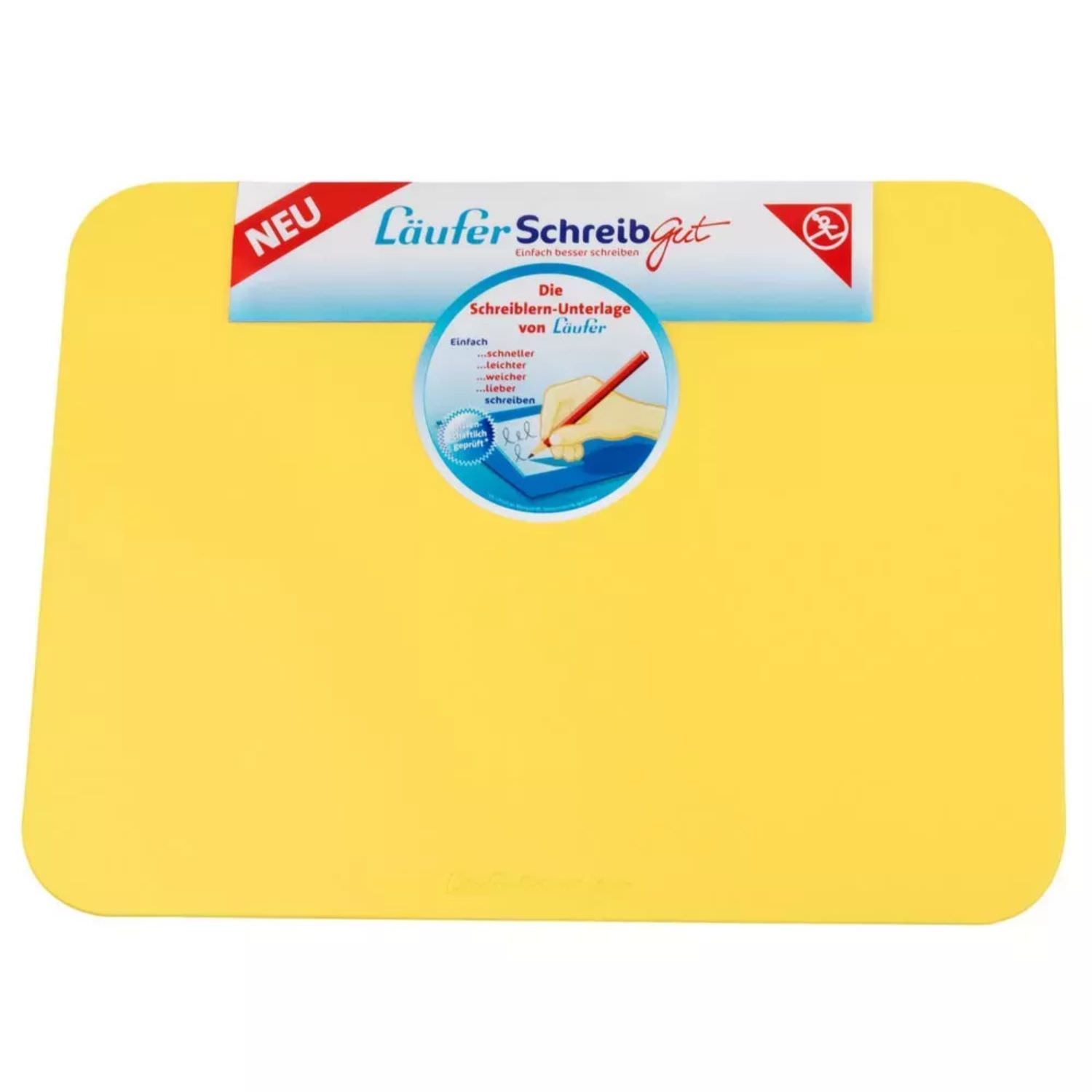 Läufer Schreiblernunterlage SchreibGut, gelb
