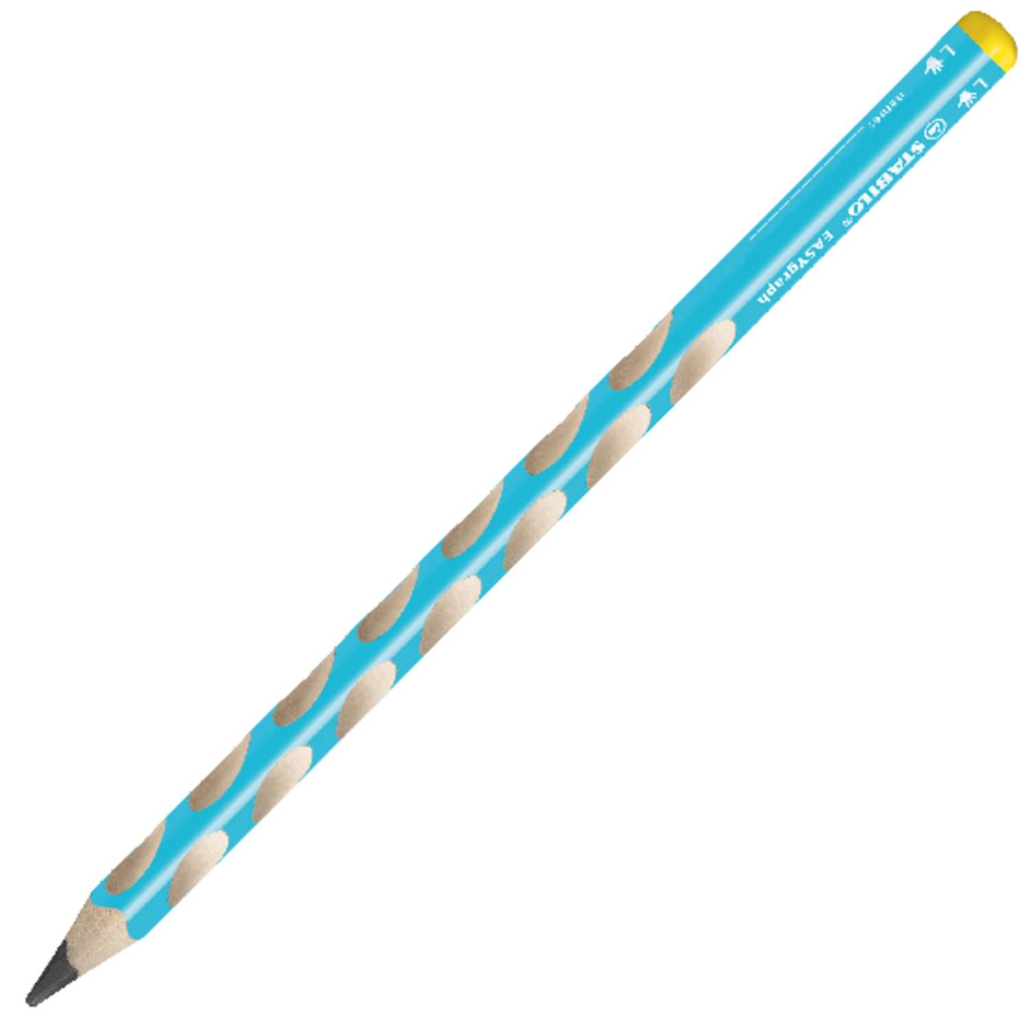 Stabilo Weicher Bleistift Easygraph 2B links, blau