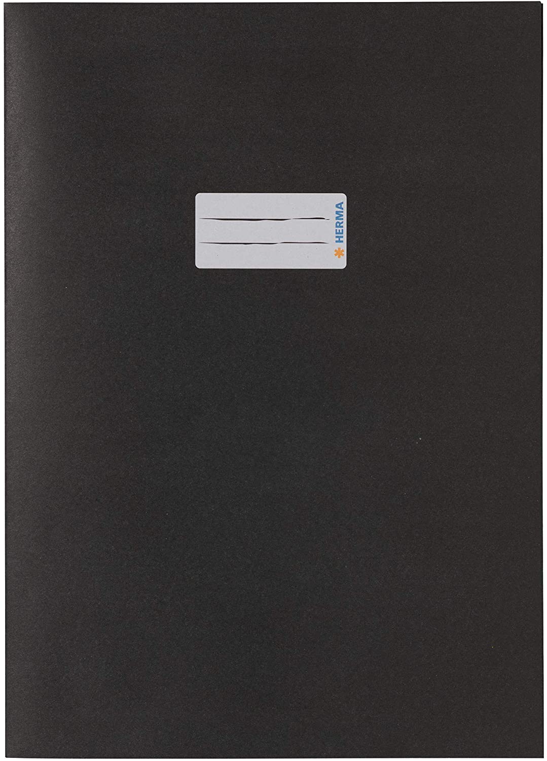 HERMA Heftschoner Papier - A4, schwarz