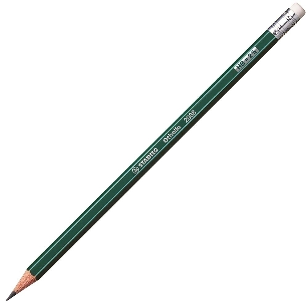 STABILO Othello Gummikapsel Bleistift Härte HB