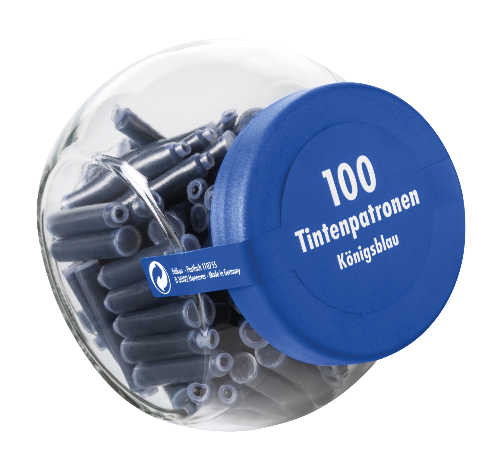 Pelikan Tintenpatronen königsblau, 100 Stück
