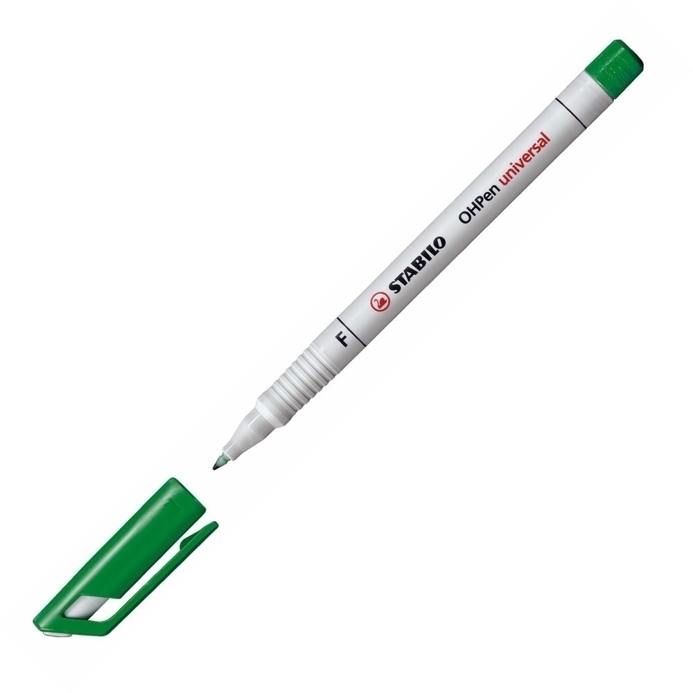 STABILO OHPen Folienschreiber grün wasserlöslich fein