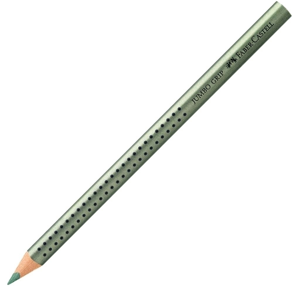 Faber-Castell Farbstift JUMBO GRIP grün metallic