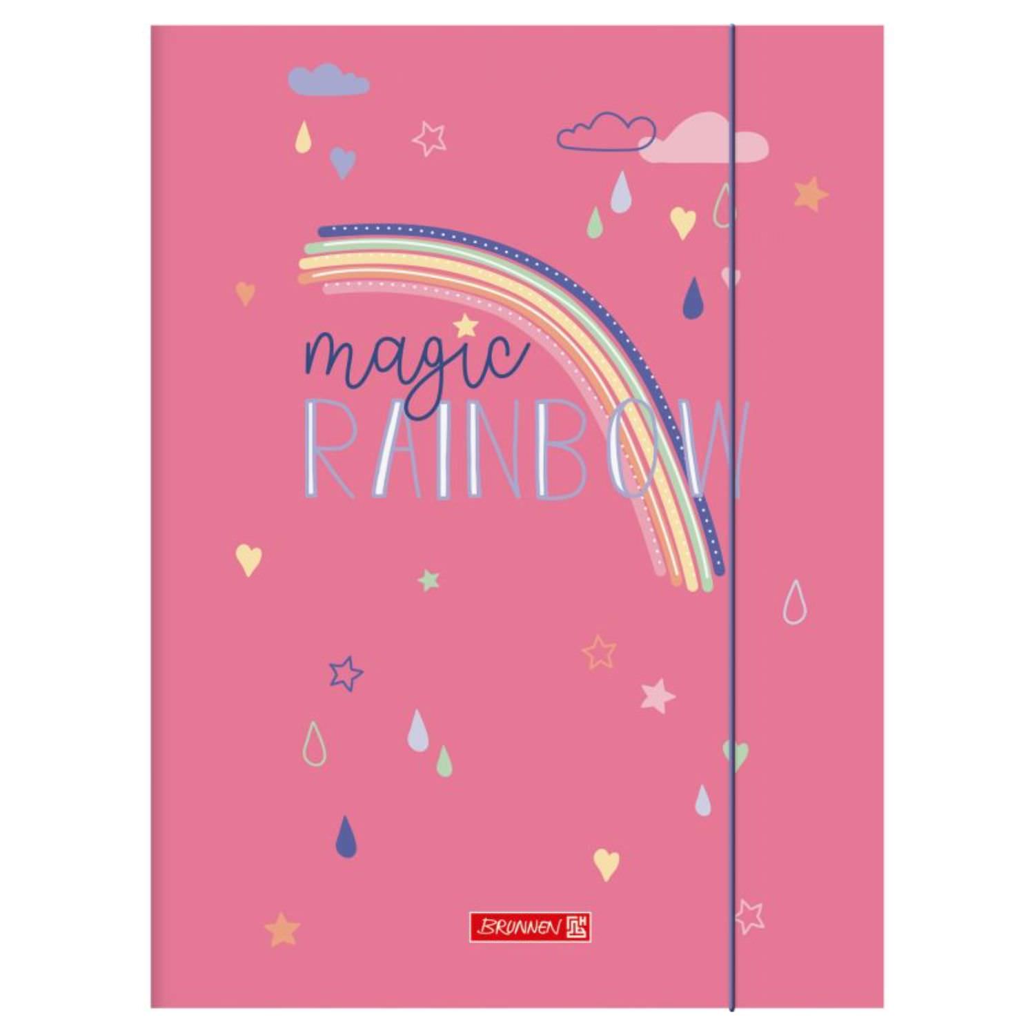 Brunnen Sammelmappe A3, Magic Rainbow