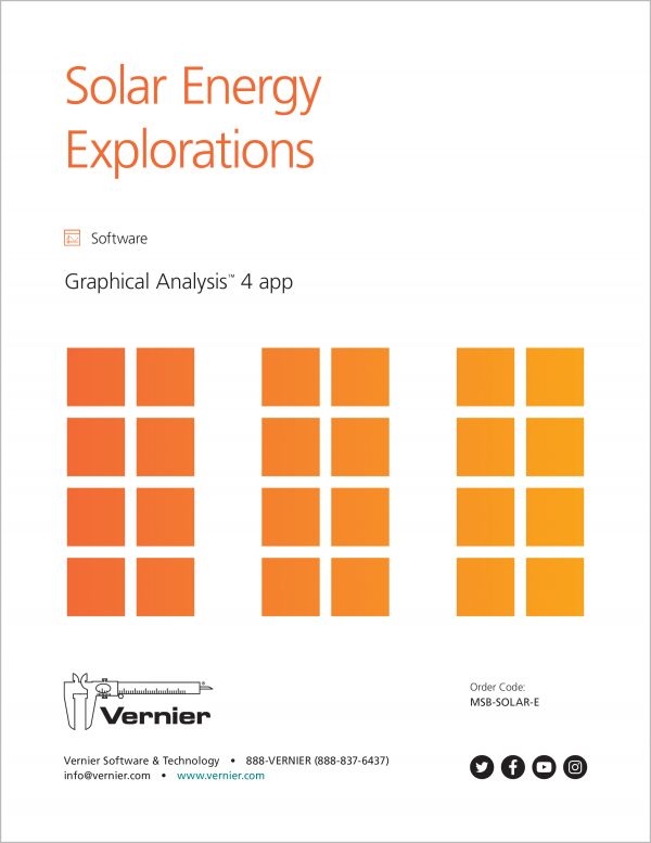 Vernier Erkundungen der Sonnenenergie Download [MSB-SOLAR-E]