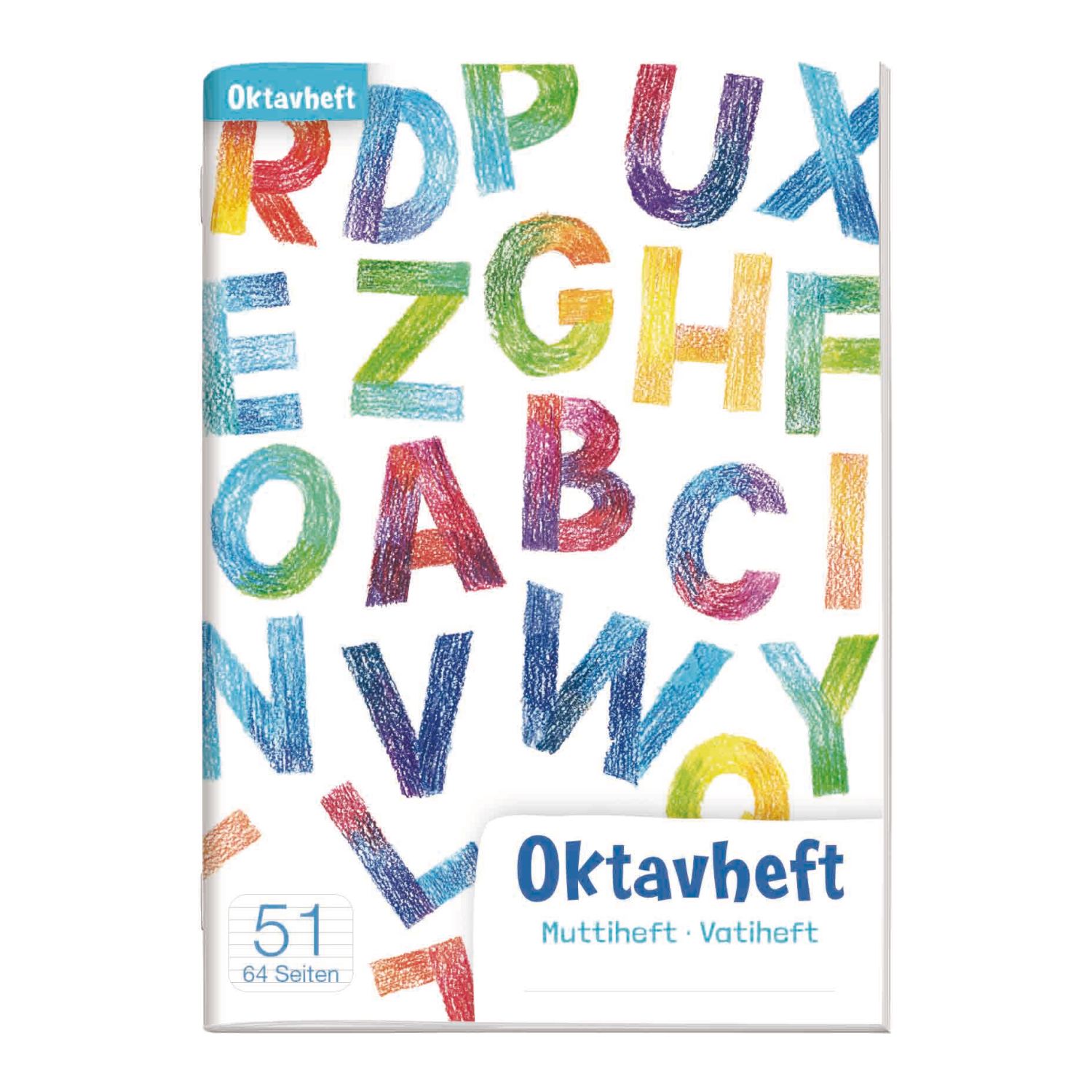 Häfft Oktavheft A6, ABC