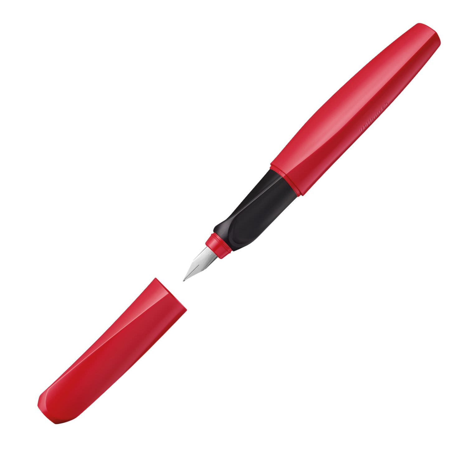 Pelikan Twist Füller M-Mine, rot/schwarz (Fiery Red)