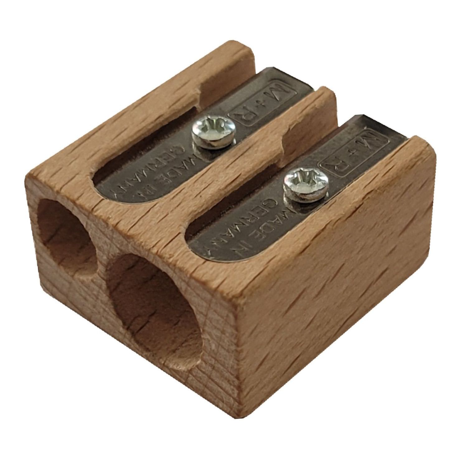 Möbius+Ruppert Holzspitzer doppelt, unbehandelt