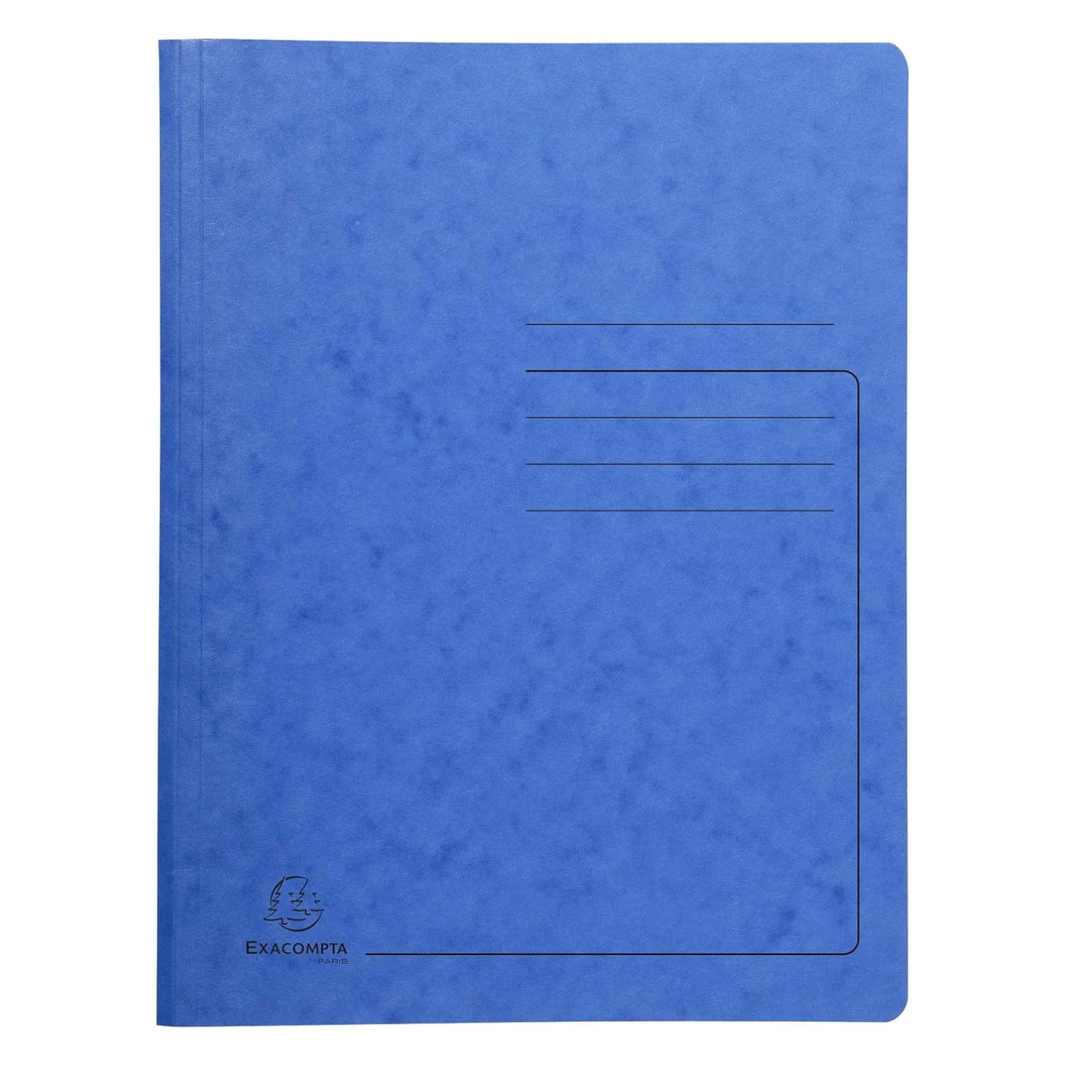 Exacompta Spiralhefter Pappe, blau