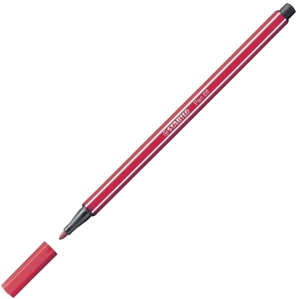 STABILO Pen 68 dunkelrot